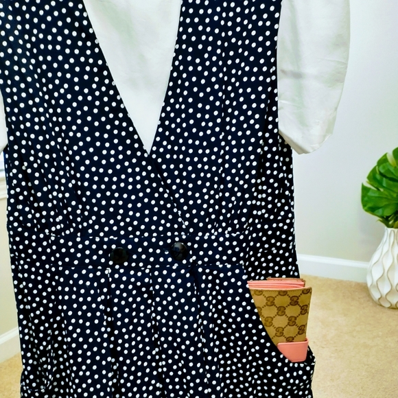 Vintage R.J Stevens Polka-dot Dress - Picture 9 of 13
